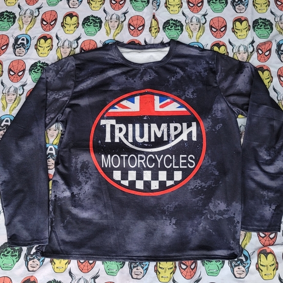 Other - Triumph Motorcycles Long Sleeve Shirt